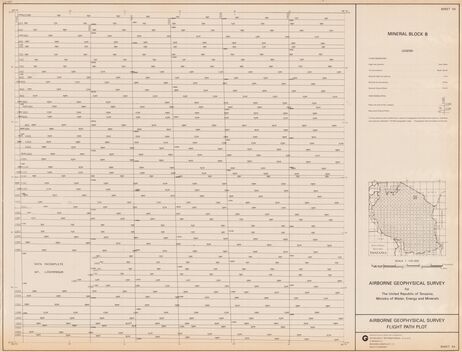 Airbone Geophysical Survey Flight Path Plot - Airborne Geophysical ...