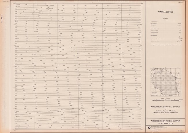 Airbone Geophysical Survey Flight Path Plot - Airbone Geophysical ...