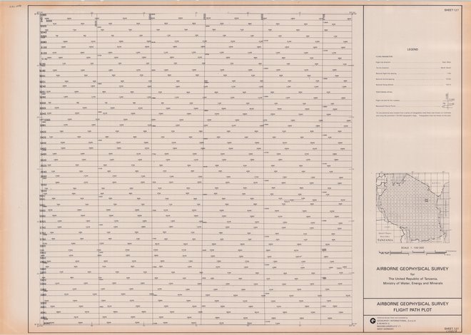 Airbone Geophysical Survey Flight Path Plot - Airbone Geophysical ...
