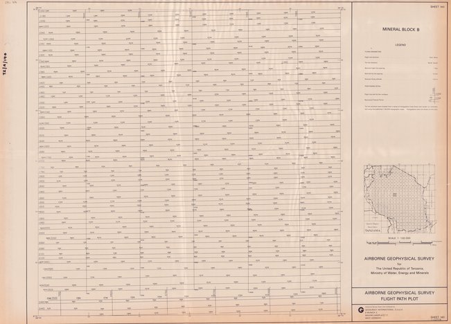 Airbone Geophysical Survey Flight Path Plot - Airbone Geophysical ...