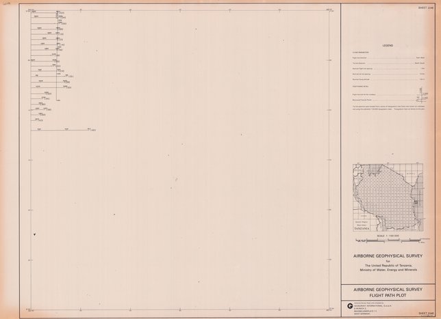 Airbone Geophysical Survey Flight Path Plot - Airborne Geophysical ...