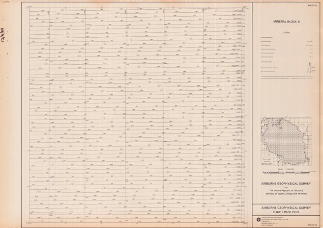 Airbone Geophysical Survey Flight Path Plot - Airborne Geophysical ...