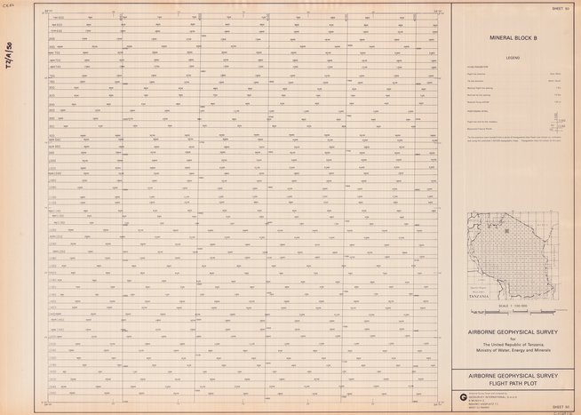 Airbone Geophysical Survey Flight Path Plot - Airborne Geophysical ...