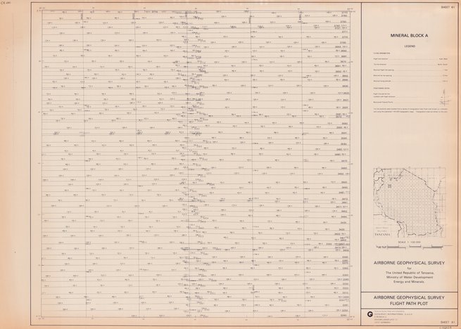 Airbone Geophysical Survey Flight Path Plot - Airborne Geophysical ...