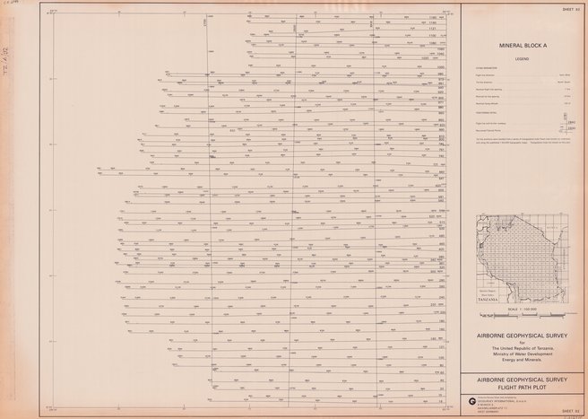 Airbone Geophysical Survey Flight Path Plot - Airborne Geophysical ...